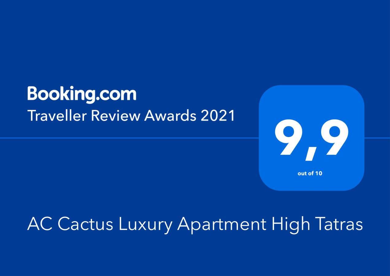 Tatrystay Cactus Luxury Apartments High Tatras Vel'ka Lomnica Buitenkant foto