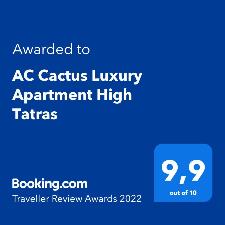 Tatrystay Cactus Luxury Apartments High Tatras Vel'ka Lomnica Buitenkant foto